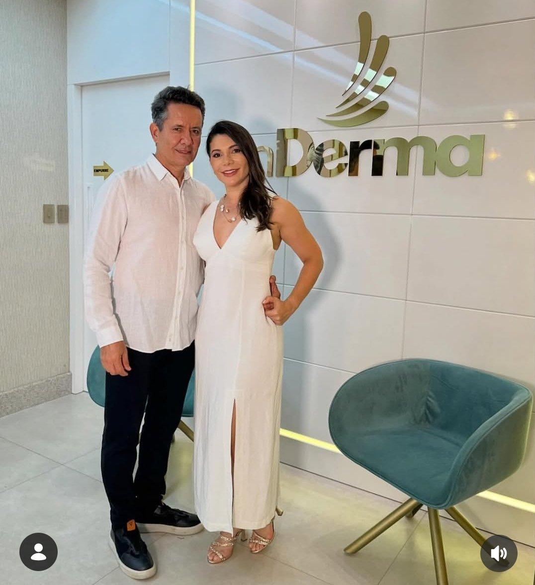 Dr. Juliano e Dra. Melissa Catabriga, fundadores da Clínica Inderma